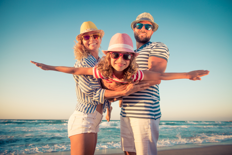 famille plage 