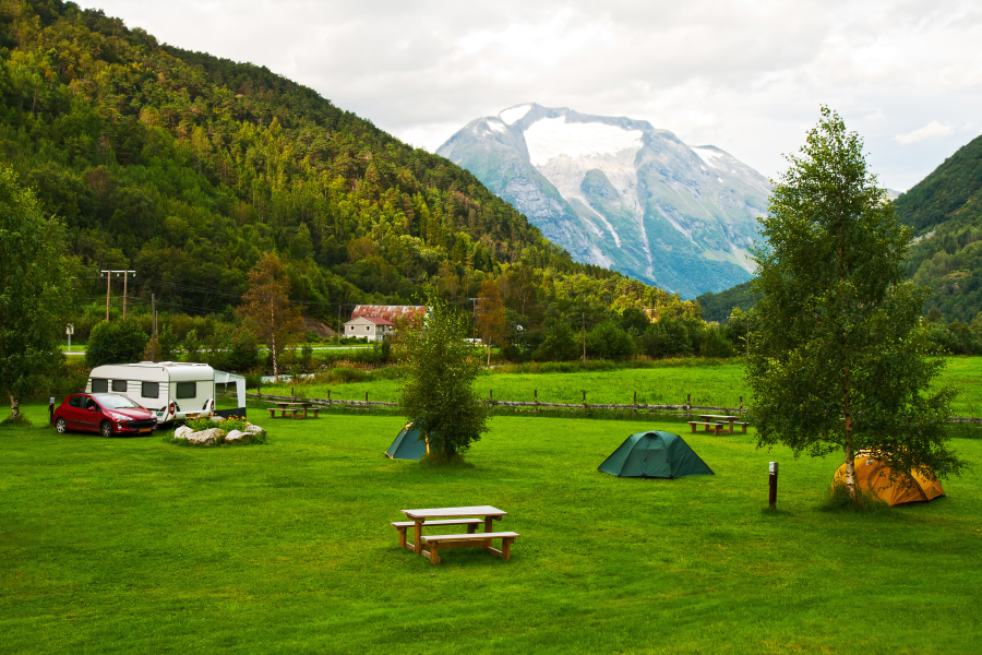 terrain de camping de luxe Gironde